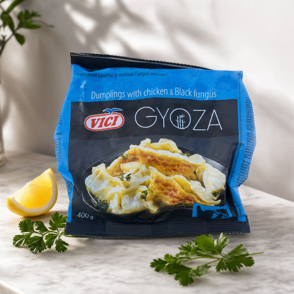 Gyoza z kurczakiem i grzybami
